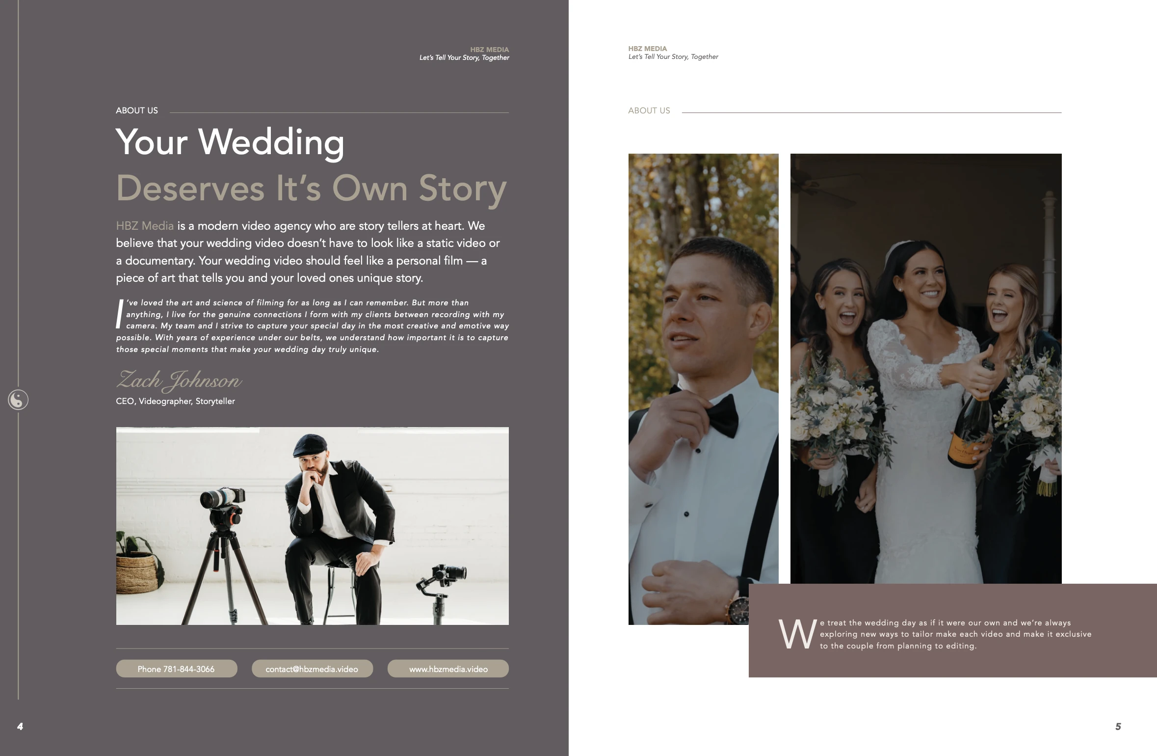 HBZ Catalog spread